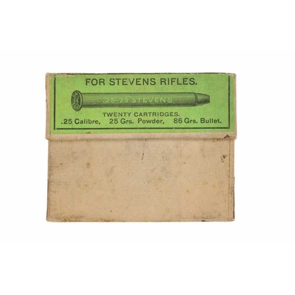 Union Metallic Cartridge Co. .25-25 Stevens Ammo