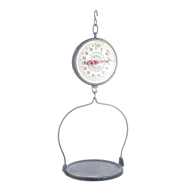 Antique Pillsbury Best Feeds Hanging Scale
