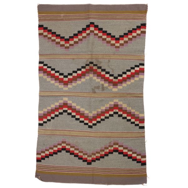 ca. 1880-1910 Navajo Germantown Child's Blanket