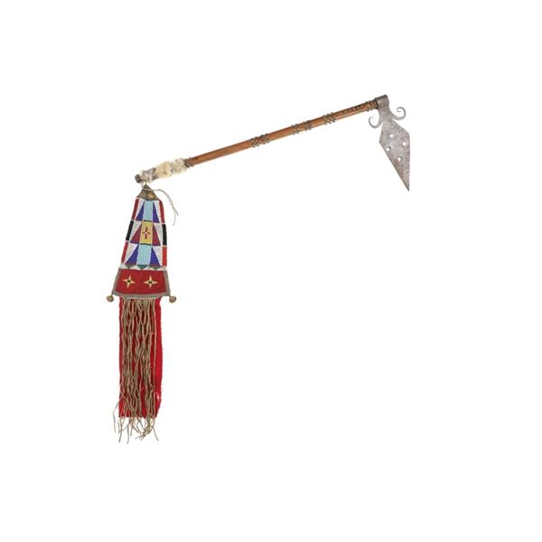 Rare & Early 1800 Crow Spontoon War Tomahawk
