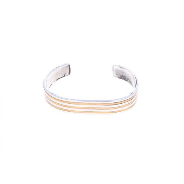 L. James Sterling Silver 12k GF Premier Bracelet