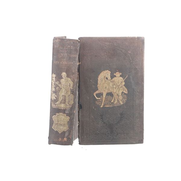 Rare "The Life and Adventures of Kit Carson" 1858