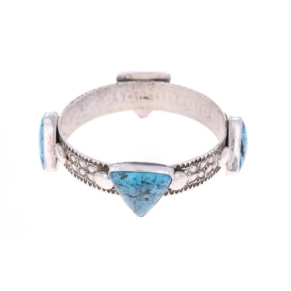 Southwestern Silver Creations Turquoise Bracelet