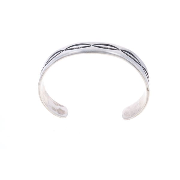 Navajo Emerson Bill Sterling Silver Bracelet