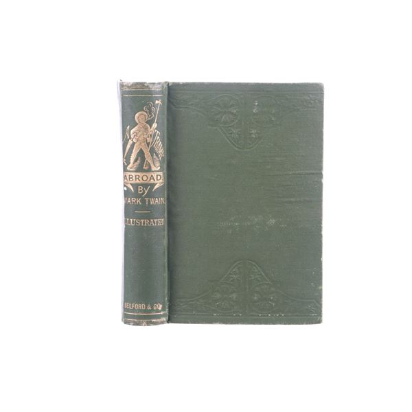 1880 "A Tramp Abroad" by Mark Twain 1st Ed. Rare