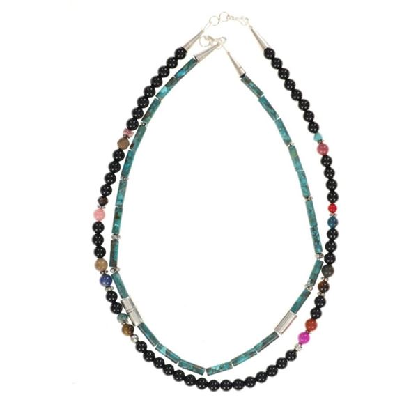Tommy Singer Turquoise Stacking Necklaces (2)