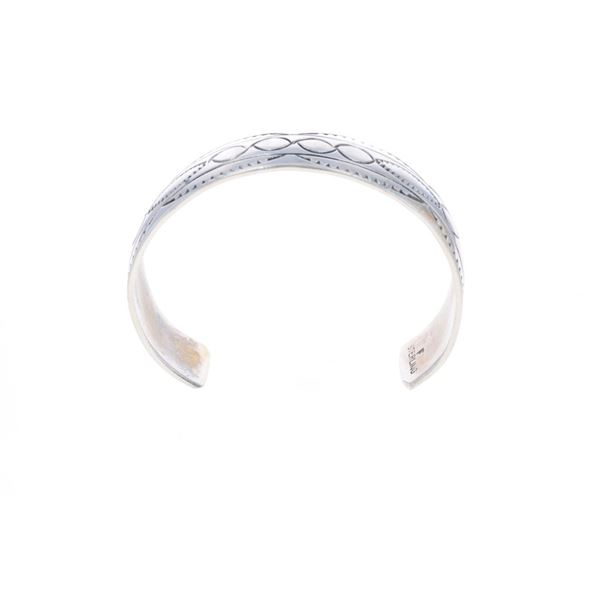 Navajo Fanny Platero Sterling Silver Bracelet
