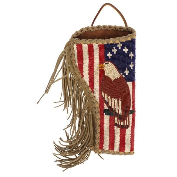 Ghost Dance Revival SAA Revolver Beaded Holster