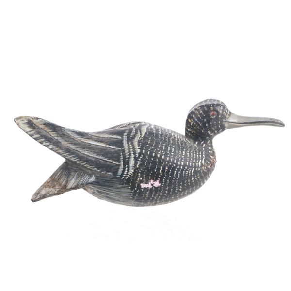 Loon Shorebird Original Paint Avian Decoy
