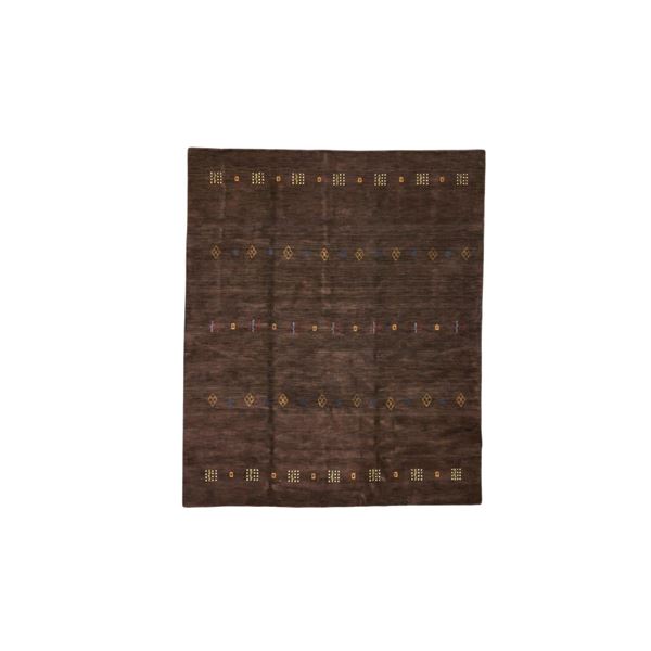 Large & Beautiful Persian Gabbeh Wool Rug 20th C.