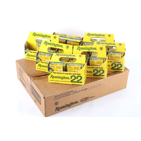 Remington High-Velocity .22 LR Rimfire 7200 Rounds