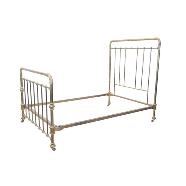 ca. 1880's Grand Union Hotel Fort Benton M.T. Bed