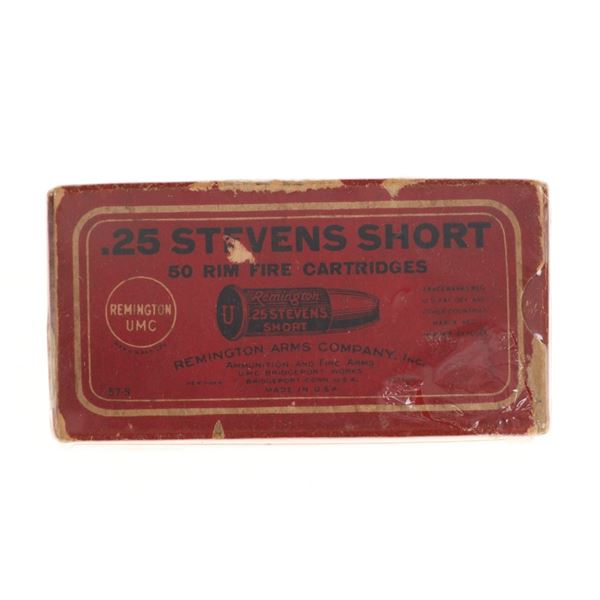 Remington-UMC .25 Stevens Short RF Cartridges