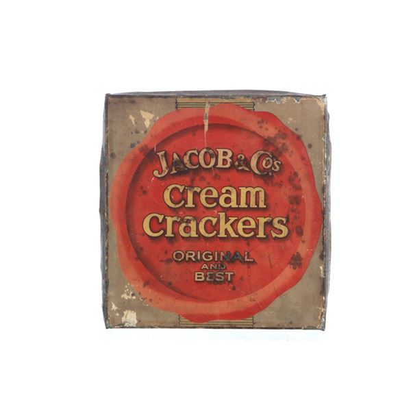 Jacob & Co.'s Cream Crackers Advertising Tin