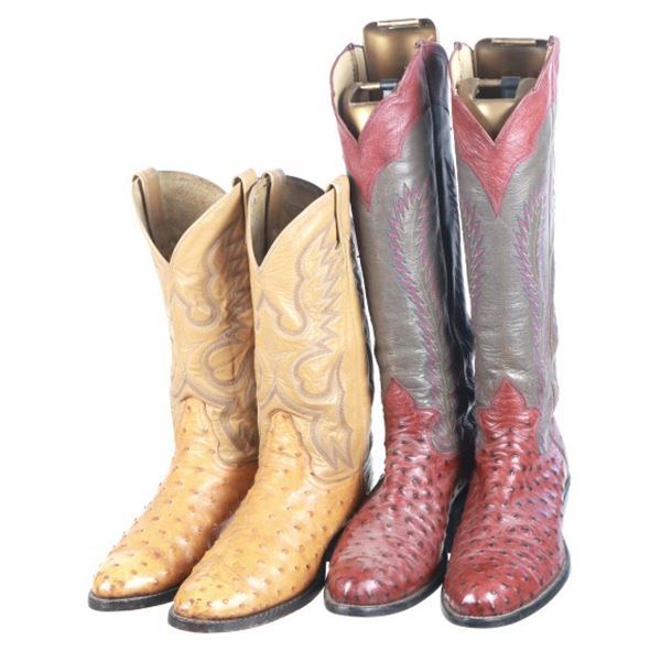 Vintage Full Quill Western Cowboy Boots, c.1960-70