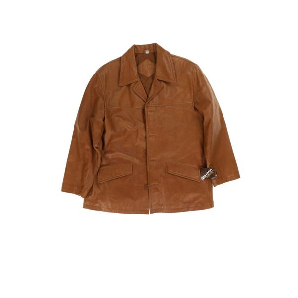NOS Cowhide Leather Men's Jacket c. 1970's