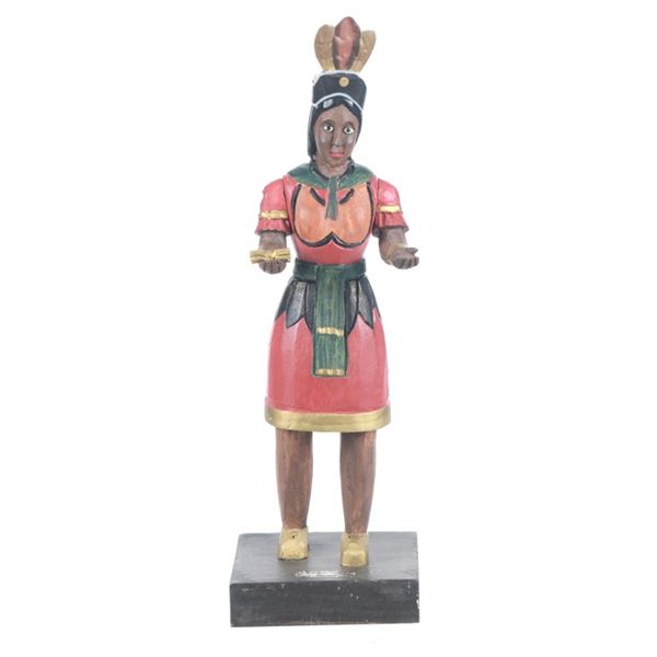 Ca. 1950's Cigar Store Indian w/ Rotating Arms