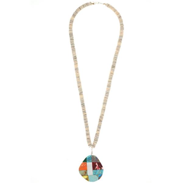 San Felipe R. Garcia Heishi Multistone Necklace