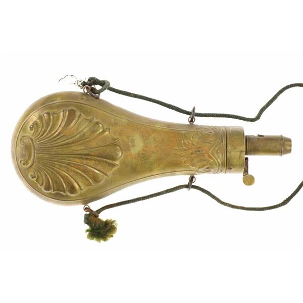 U.S. Civil War Era 1860's Hawksley Powder Flask