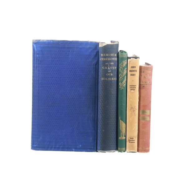 Vintage Civil War Era Book Collection (4)