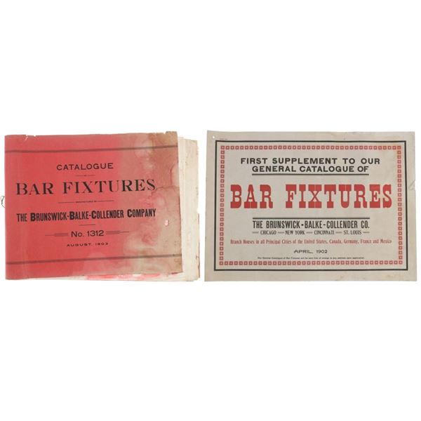 c. 1902-1903 Brunswick-Balke-Collender Catalogs