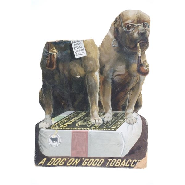 ca. 1888 Bull Durham Tobacco Counter Advertisement