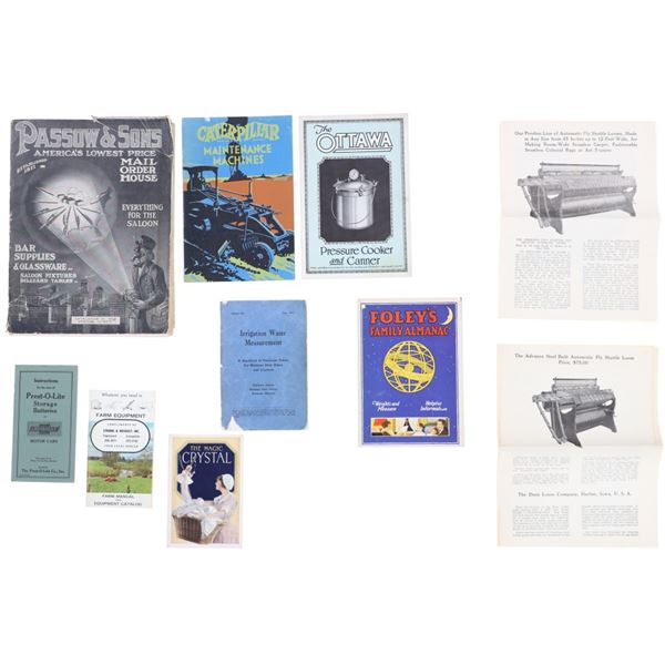 1912-1969 Advertising & Manuals - Montana Dealers