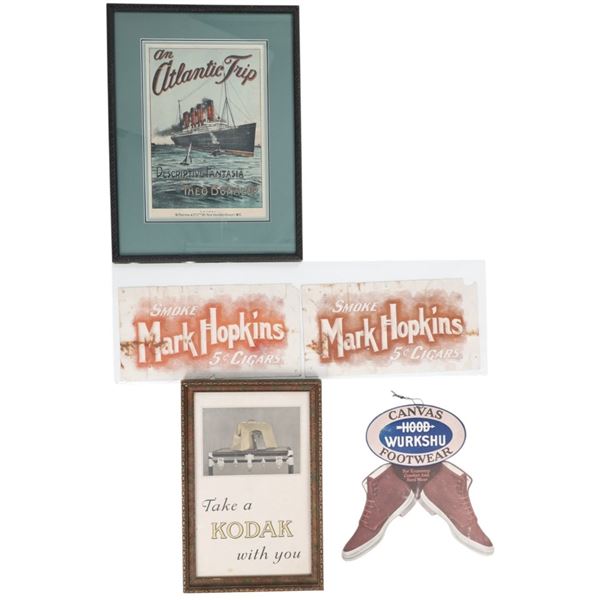 ca. 1900-1950's Rare Paper Advertising Collection