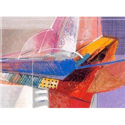 Calman Shemi, Mercury, Signed Serigraph