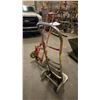 Image 3 : ORANGE BARREL DOLLY AND GREY 2 WHEEL DOLLY