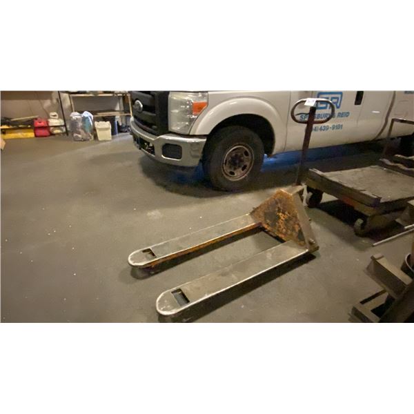 YELLOW PALLET JACK *LAST DAY REMOVAL AFTER 3PM*