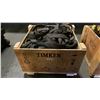 Image 1 : WOODEN CRATE FILLED WITH ASSORTED LIFTING SLINGS