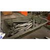 Image 3 : HEAVY DUTY 3/4" TORQUE WRENCH, 5 LARGE COMBINATION WRENCHES AND BASKET OF LARGE ALLEN KEYS