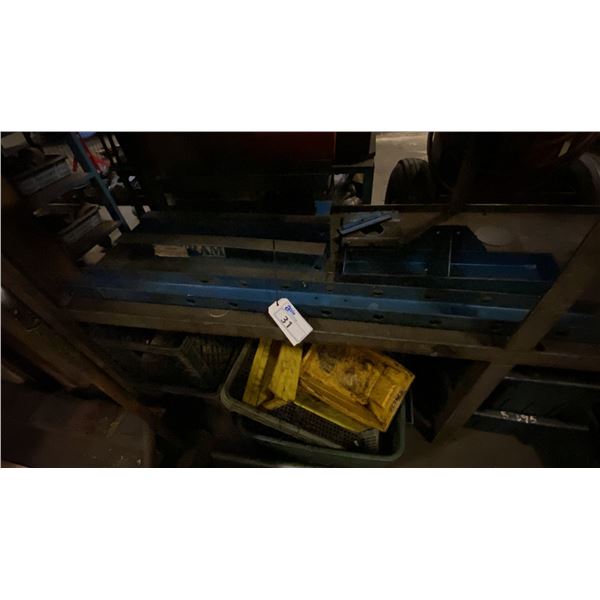 RAM BLUE METAL 20 TON CAPACITY SHOP PRESS FRAME (FRAME ONLY)
