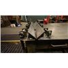 Image 5 : CUSTOMIZED HEAVY STEEL WORK TABLE WITH VISE, RATCHET TIE DOWNS, 2 DRAWERS FULL OF NUTS & HARDWARE