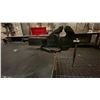 Image 8 : CUSTOMIZED HEAVY STEEL WORK TABLE WITH VISE, RATCHET TIE DOWNS, 2 DRAWERS OF ASSORTED FITTINGS