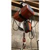 Image 3 : 500LBS. CAPACITY APPROX. 16FT ARM JIB CRANE WITH 1 TON CAPACITY JET HOIST