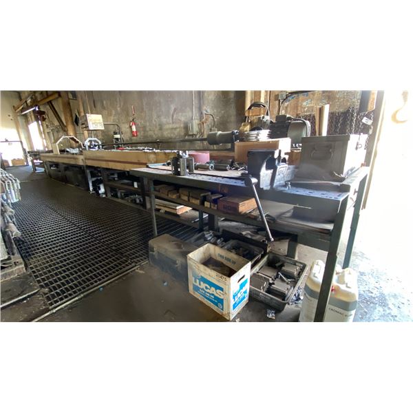 SUNNEN MODEL HL-3500D HORIZONTAL HONING MACHINE WITH PARTS, ATTACHMENTS, TOOLING