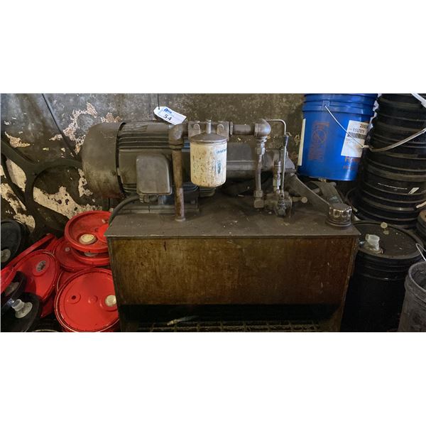 INDUSTRIAL HYDRAULIC POWER UNIT