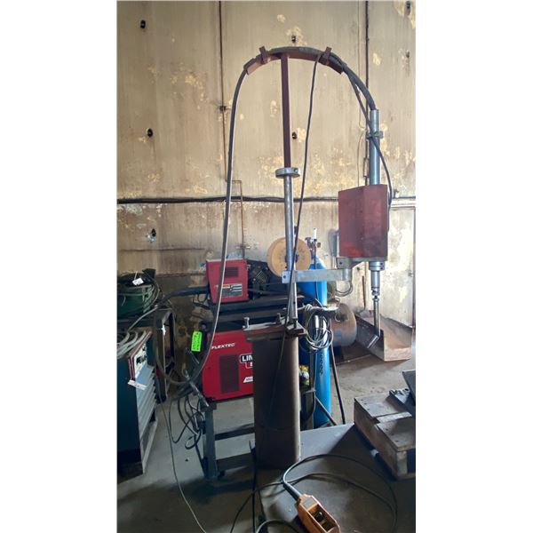 LINCOLN ELECTRIC WELDING SYSTEM - INCLUDES FLEXTEC 450 WELDER, LN-7 GMA CONTROL WIRE FEED, BOA-308I