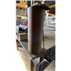 Image 10 : CUSTOM MADE WELDERS STEEL WORK TABLE WITH VISE - APPROX. 6FT X 4FT X 3FT HIGH