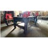 Image 2 : CUSTOM MADE WELDERS STEEL WORK TABLE WITH VISE - APPROX. 6FT X 4FT X 3FT HIGH
