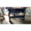 Image 3 : CUSTOM MADE WELDERS STEEL WORK TABLE WITH VISE - APPROX. 6FT X 4FT X 3FT HIGH