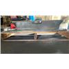 Image 9 : CUSTOM MADE WELDERS STEEL WORK TABLE WITH VISE - APPROX. 6FT X 4FT X 3FT HIGH