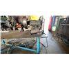 Image 3 : CUSTOM MADE STEEL WORK TABLE WITH ELECTRIC TURNING SYSTEM AND 3 JAW LATHE CHUCK - APPROX, 5FT X