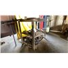 Image 3 : 3 TIER METAL SHELVING UNIT AND CONTENTS - MOSTLY VEHICLE PARTS, SOME TOOLS AND SCRAP METAL