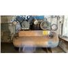Image 1 : QUINCY INDUSTRIAL HORIZONTAL AIR COMPRESSOR - MANCHESTER TANK RATED 200PSI