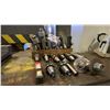 Image 2 : GROUP OF ASSORTED MILLING CAT-40 TOOL HOLDERS  CHUCKS AND SOME TOOLING - APPROX. 20 PCS.