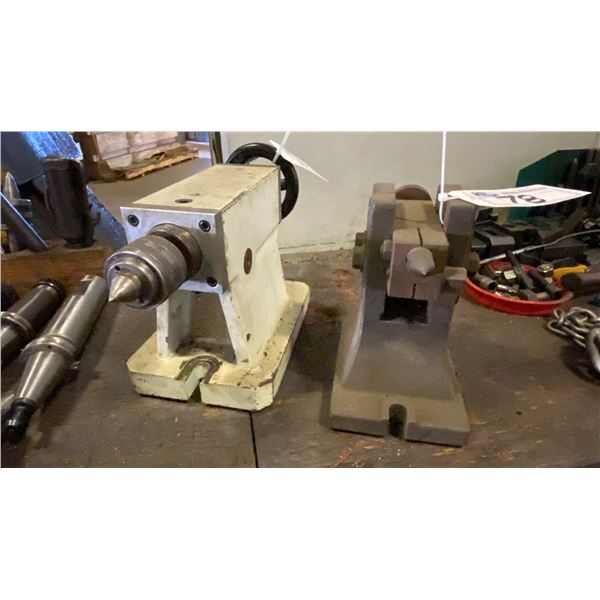 2 ADJUSTABLE MACHINIST TAILING STOCKS