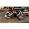 Image 5 : GROUP OF ASSORTED MACHINIST TOOLS - T-SLOT CLAMPING SET, HAND TOOLS, PNEUMATIC TOOLS AND